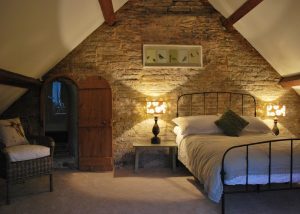 This bedroom has a secret passageway