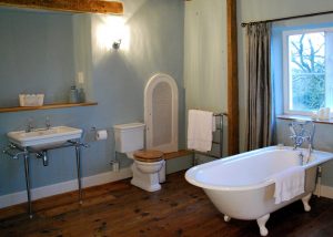 The main bathroom