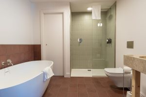 Bathroom in cornish holiday home