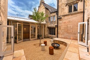 inner courtyard in Painswick