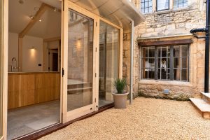 inner courtyard in Painswick