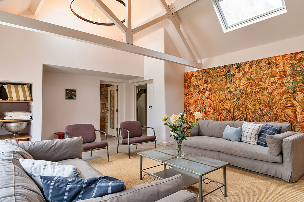 living room in Painswick Manor